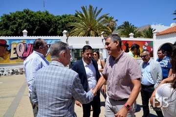 Presentación de la campaña de verano 'Súbete a la Ola de la Vida' 2019 (Foto Francisco Javier Santana)